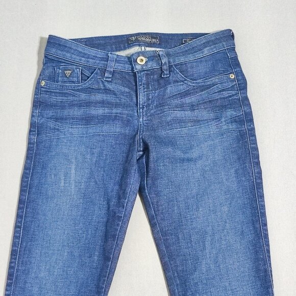 Guess Jeans Brittney Skinny women's size 28 ink blue colour stretchy - Picture 2 of 16
